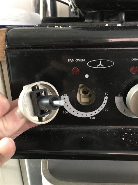 how to reattach stove knob